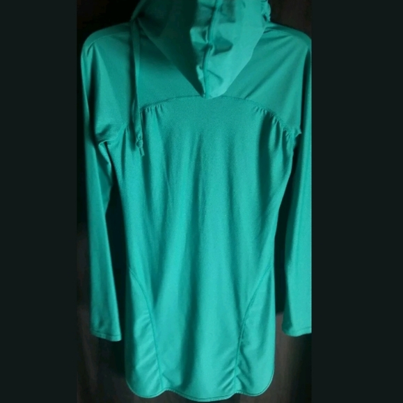 SOLD Athleta Wick-It Wader Coverup Teal Fiji Green - Picture 3 of 7
